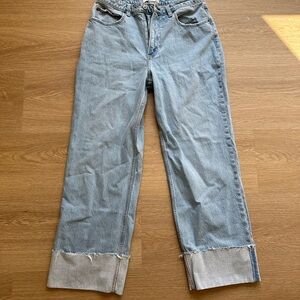 Abercrombie & Fitch Curve Love 90’s Relaxed High Rise Jeans